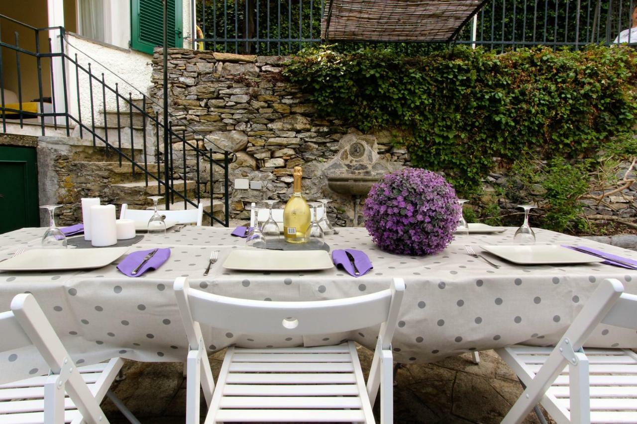 Ai Pastelli Apartment Zoagli Bagian luar foto