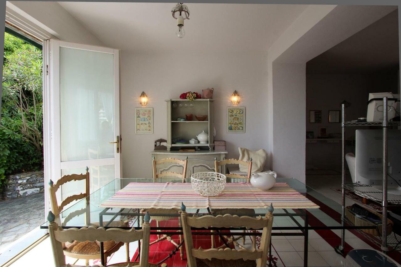 Ai Pastelli Apartment Zoagli Bagian luar foto