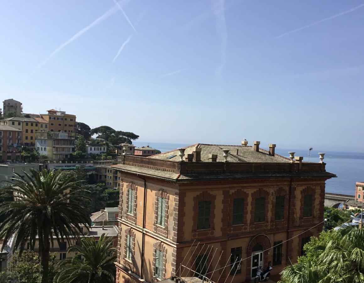 Ai Pastelli Apartment Zoagli Bagian luar foto