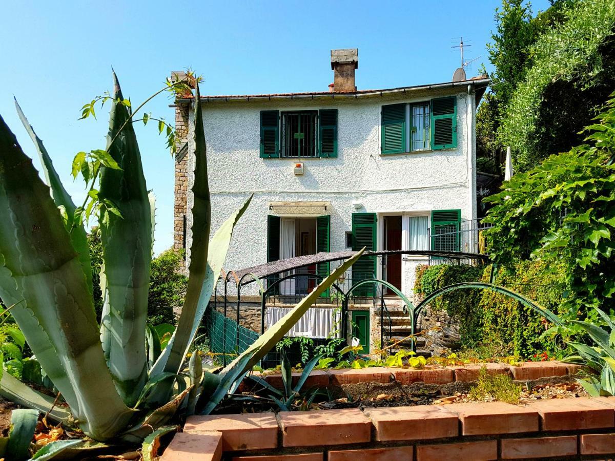 Ai Pastelli Apartment Zoagli Bagian luar foto